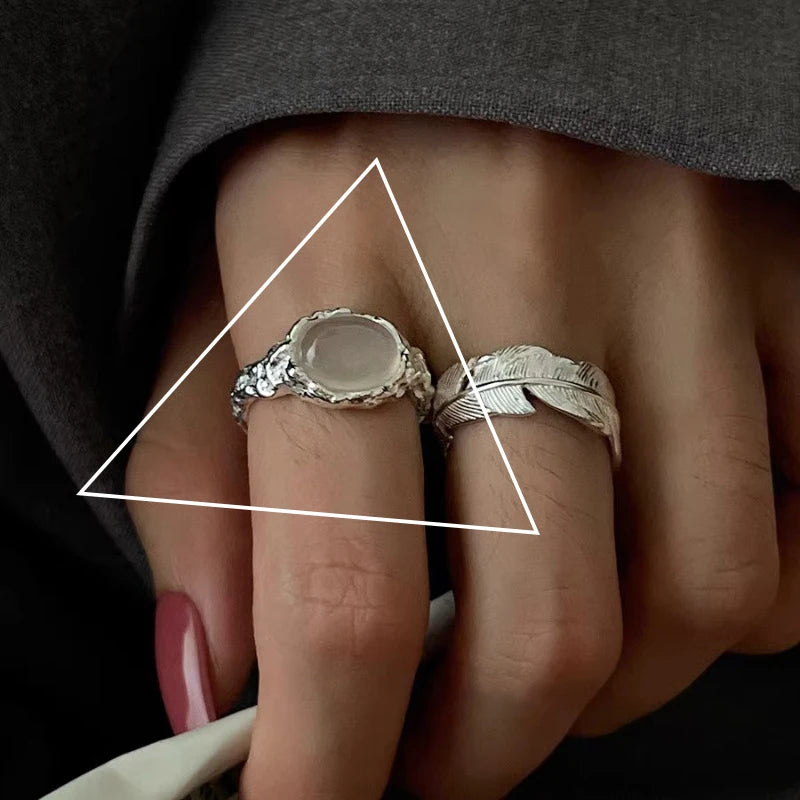suhail Beaded Wave Ring