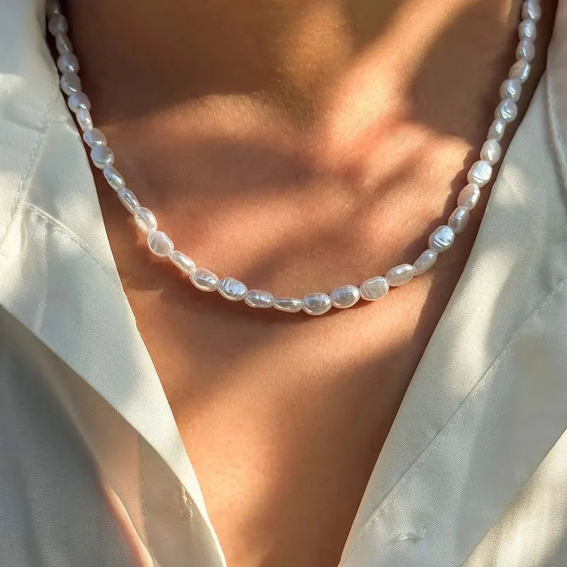 Royal Bead Pearl Choker