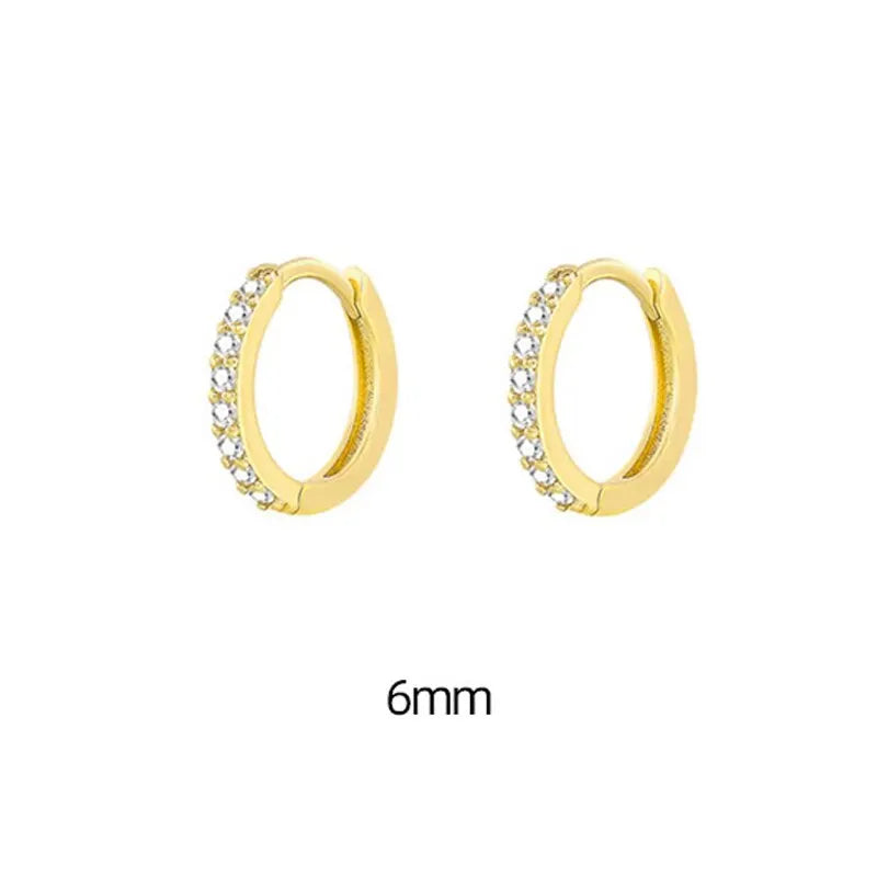 Nova Crystal Hoops