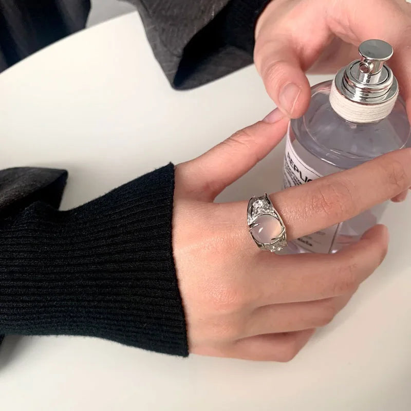 suhail Beaded Wave Ring