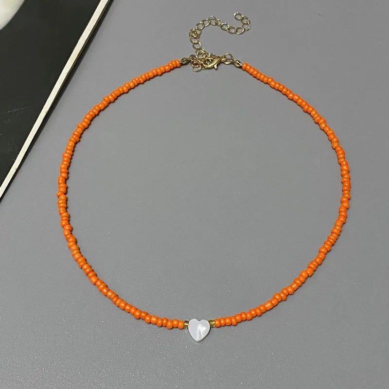 Coral Kiss Necklace