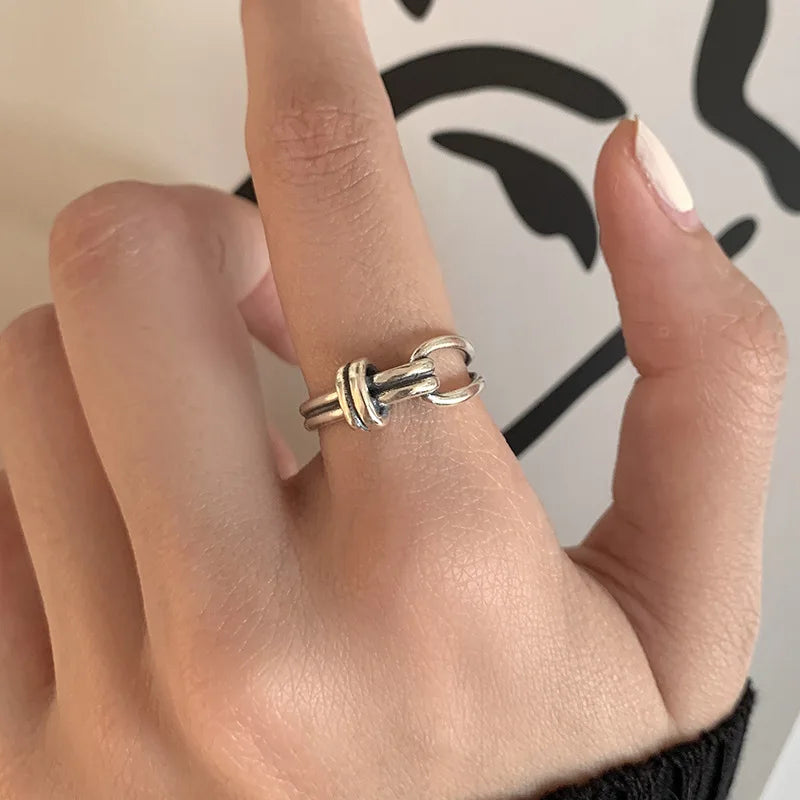 suhail Beaded Wave Ring
