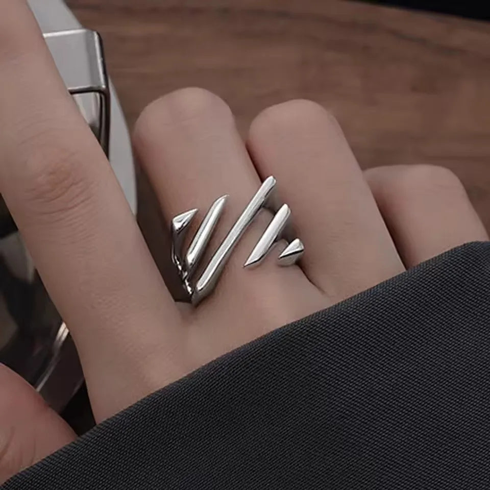 suhail Beaded Wave Ring