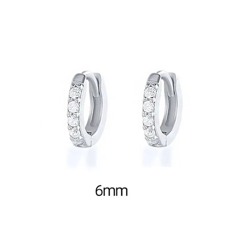 Nova Crystal Hoops