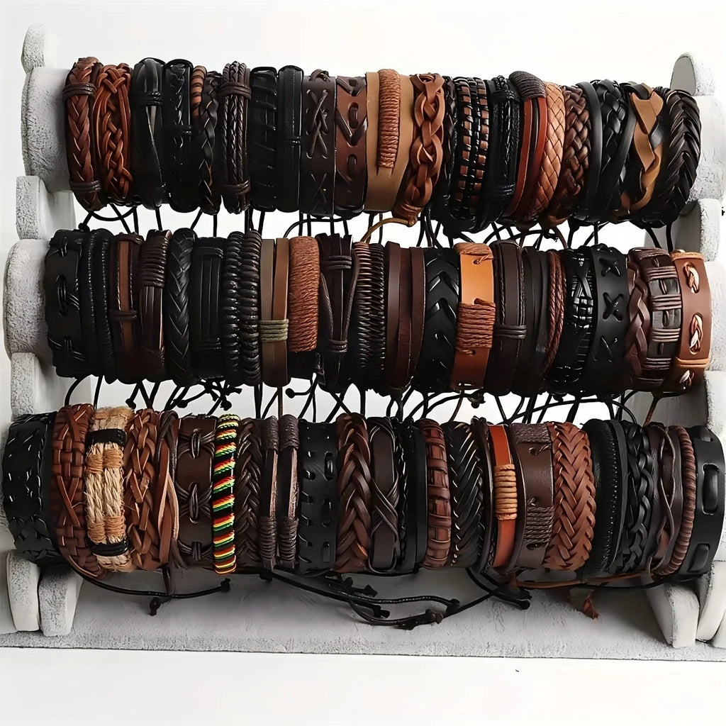 Tribal Wrap Bracelet Set
