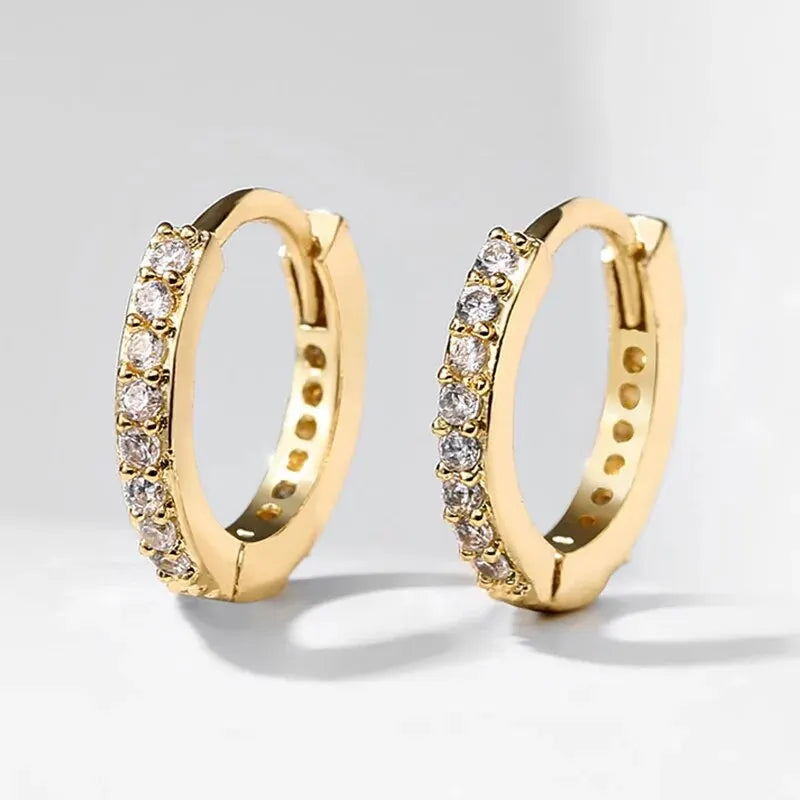 Nova Crystal Hoops