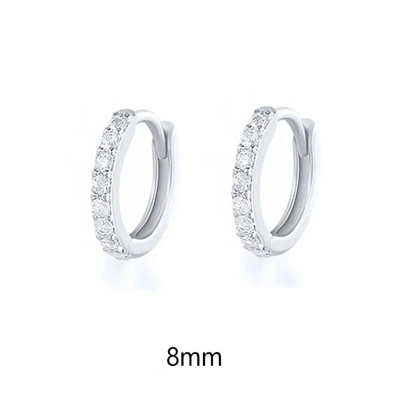 Nova Crystal Hoops