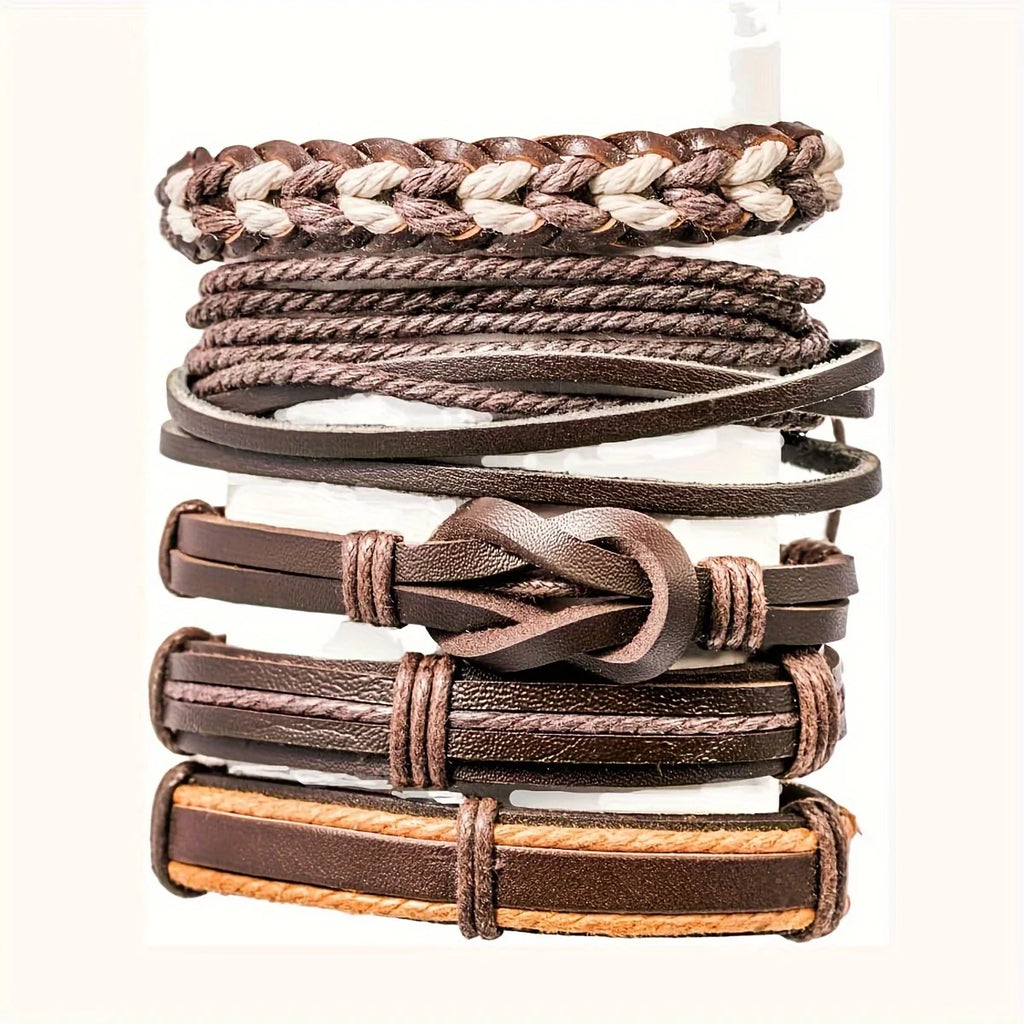 Tribal Wrap Bracelet Set