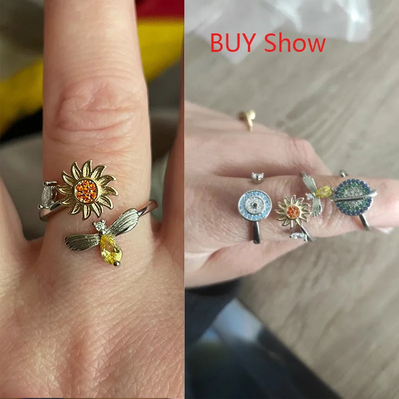 LunaSpin Ring
