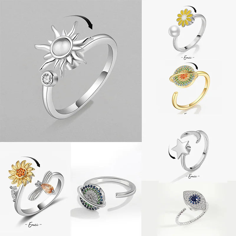 LunaSpin Ring