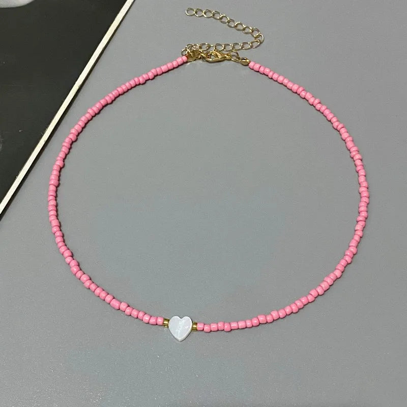 Coral Kiss Necklace