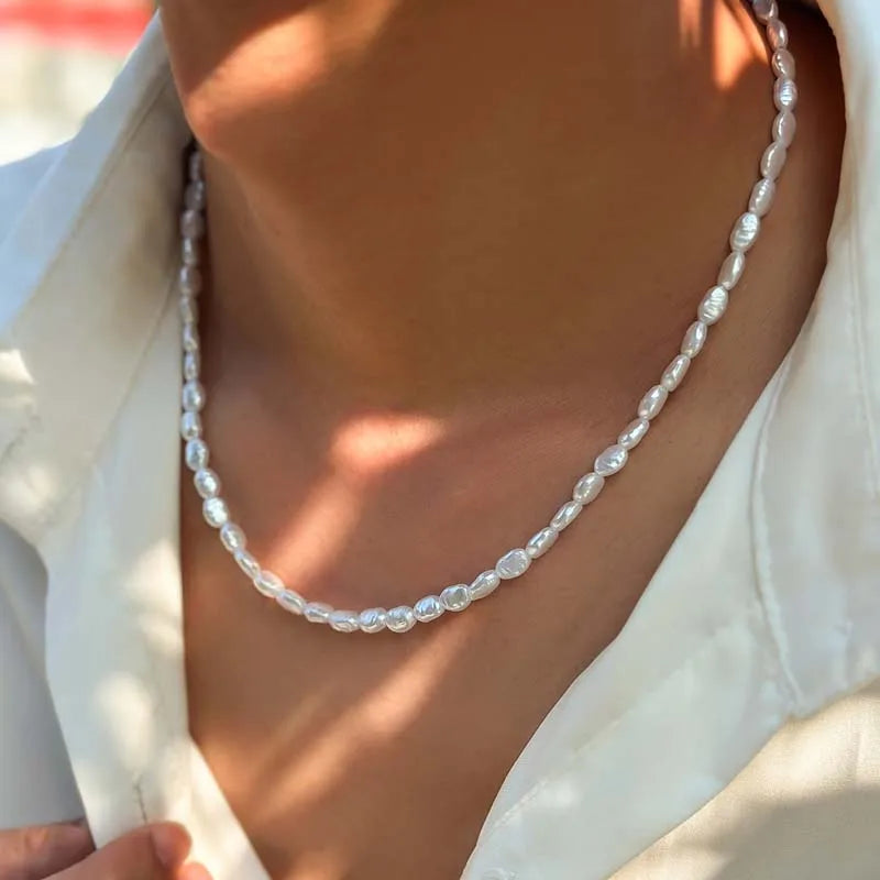 Royal Bead Pearl Choker