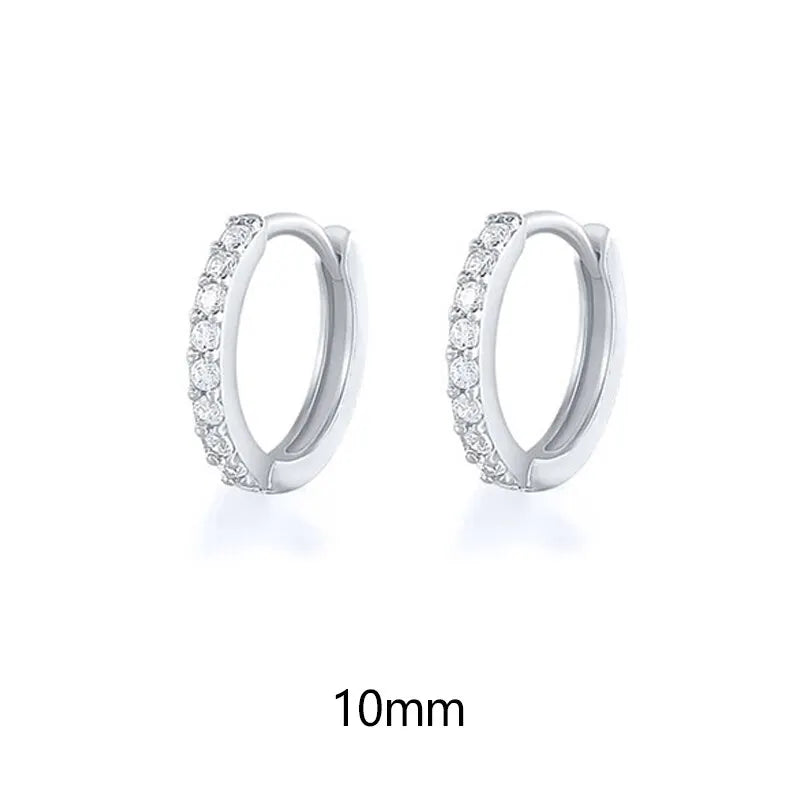 Nova Crystal Hoops