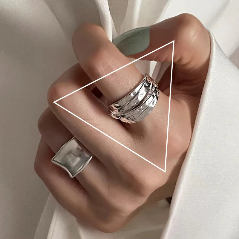 suhail Beaded Wave Ring