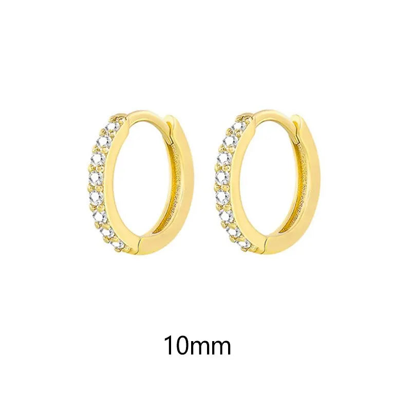 Nova Crystal Hoops
