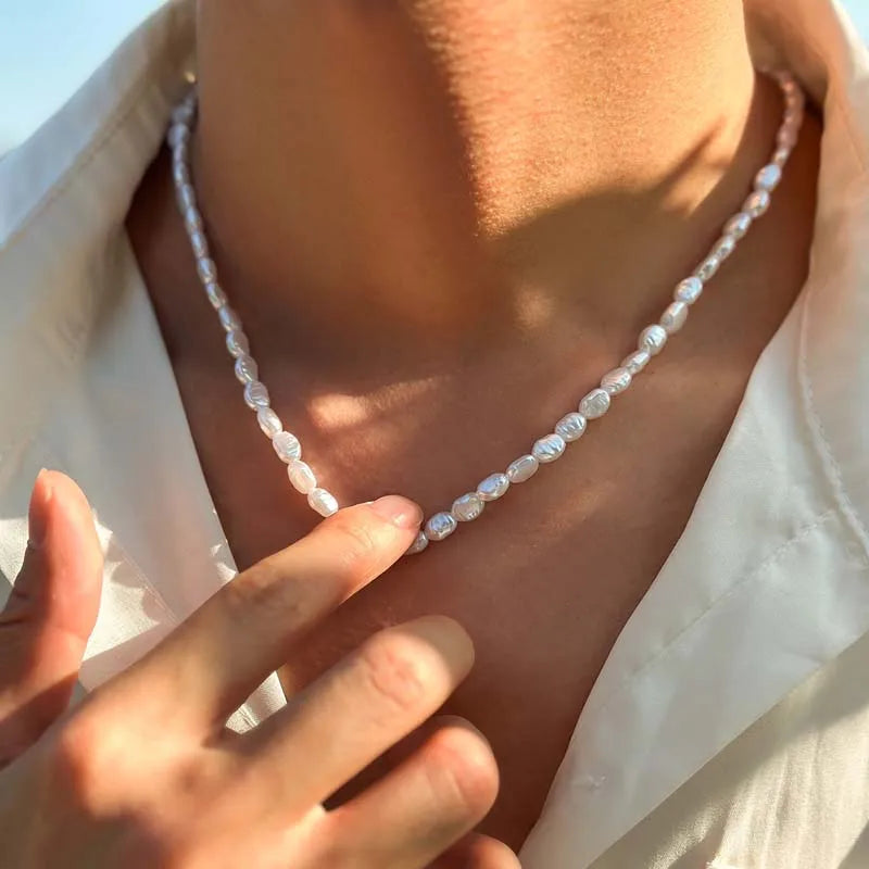 Royal Bead Pearl Choker
