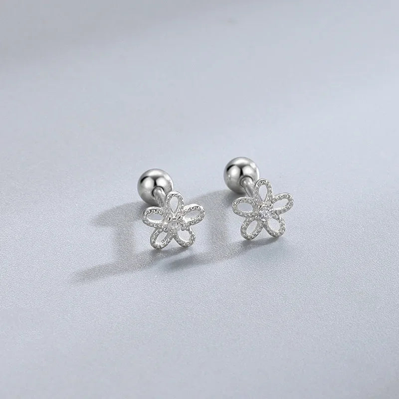 Crystal Heart Studs